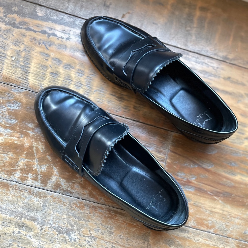 MARC FISHER black loafers size 7.5